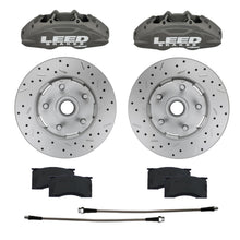 Cargar imagen en el visor de la galería, Leed Brakes 64 - 67 Mustang Brake Caliper/Pad/Rotor Kit