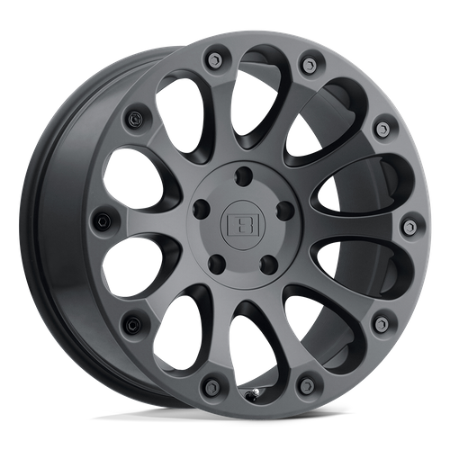 LELIM 17X8.5 5X5.0 M-BLK -24MM