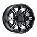 Llantas nivel 8 LELST 22X10 6X135 G-BK MCH-FC -12MM