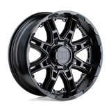 Llantas nivel 8 LELST 22X11.5 8X170 M-BLK -44MM