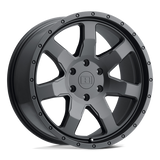 LESLM 17X8.5 6X4.5 M-BLK 12MM