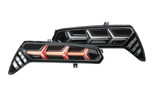 MM XB TAILS: CORVETTE (14-18)(SMOKE)