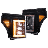 Morimoto XB HEADLIGHTS SUPER DUTY 11-16 AMBER DRL