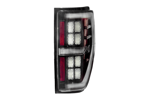 XB LED TAILS FORD F150 09-14 PAIR  BLACK