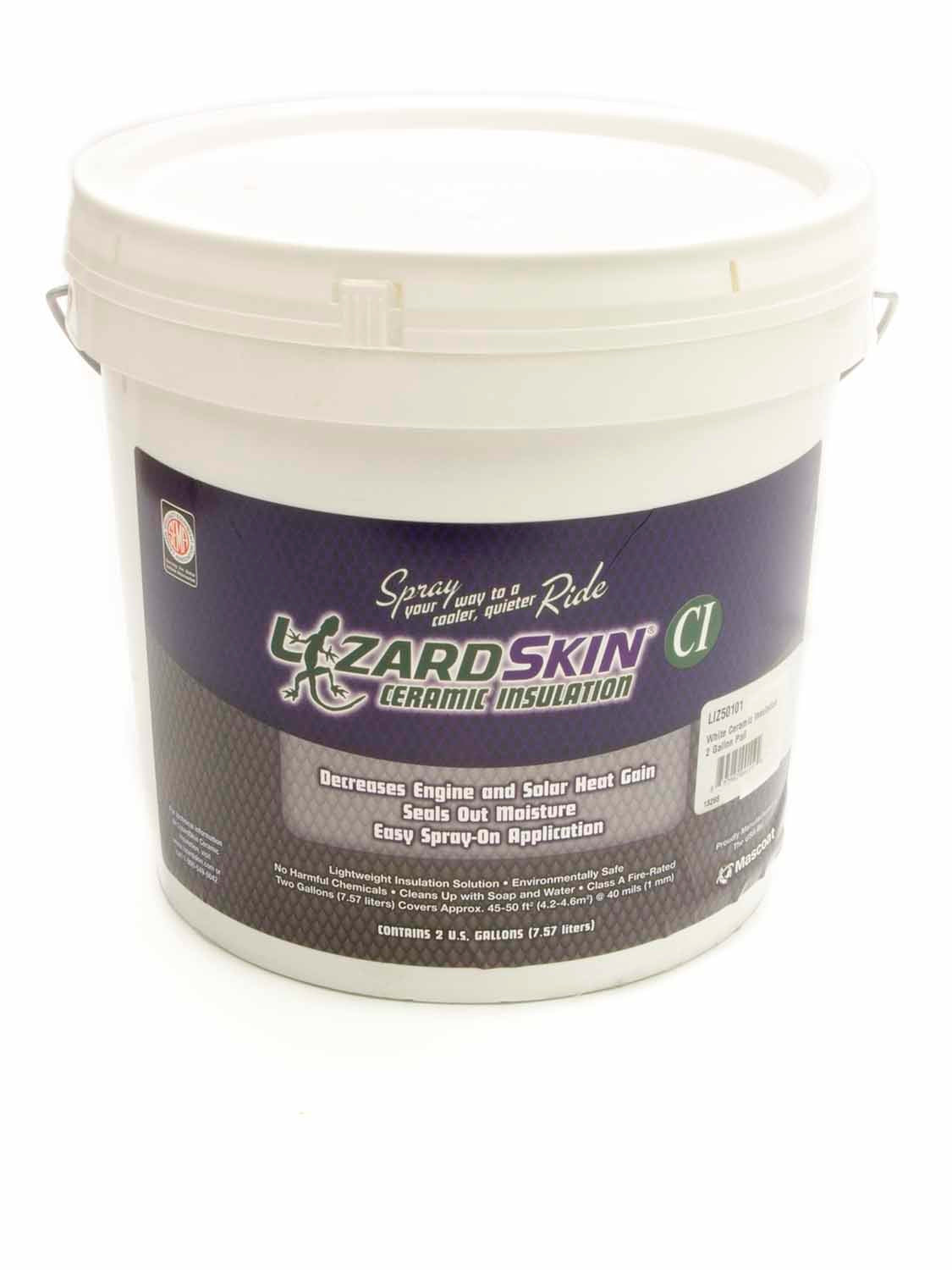 Lizard Skin White Ceramic Insulation 2 Gallon Pail