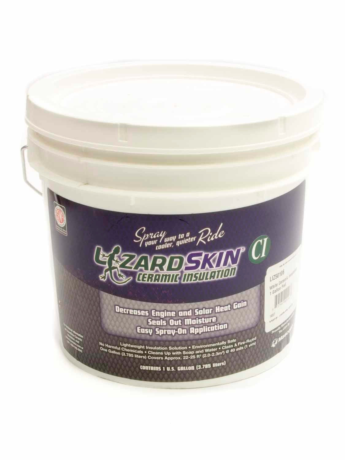 Lizard Skin White Ceramic Insulation 1 Gallon Pail