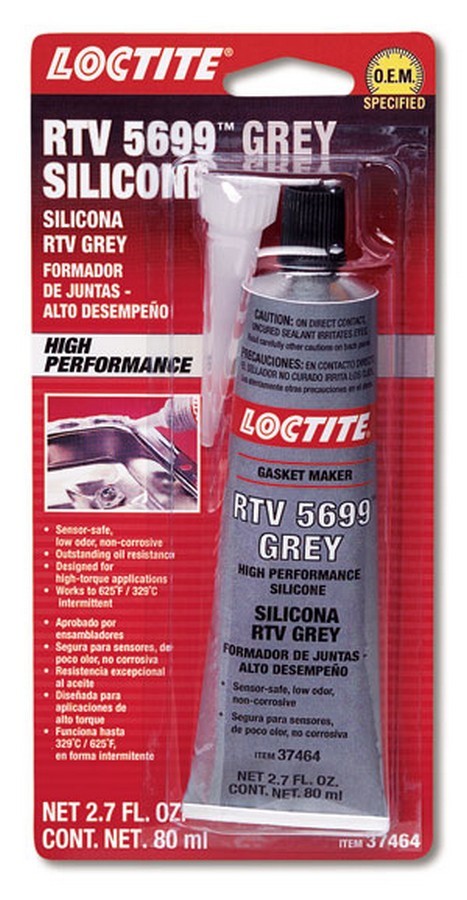 LoctiteRTV 5699 Grey Silicone 80ml/2.7oz