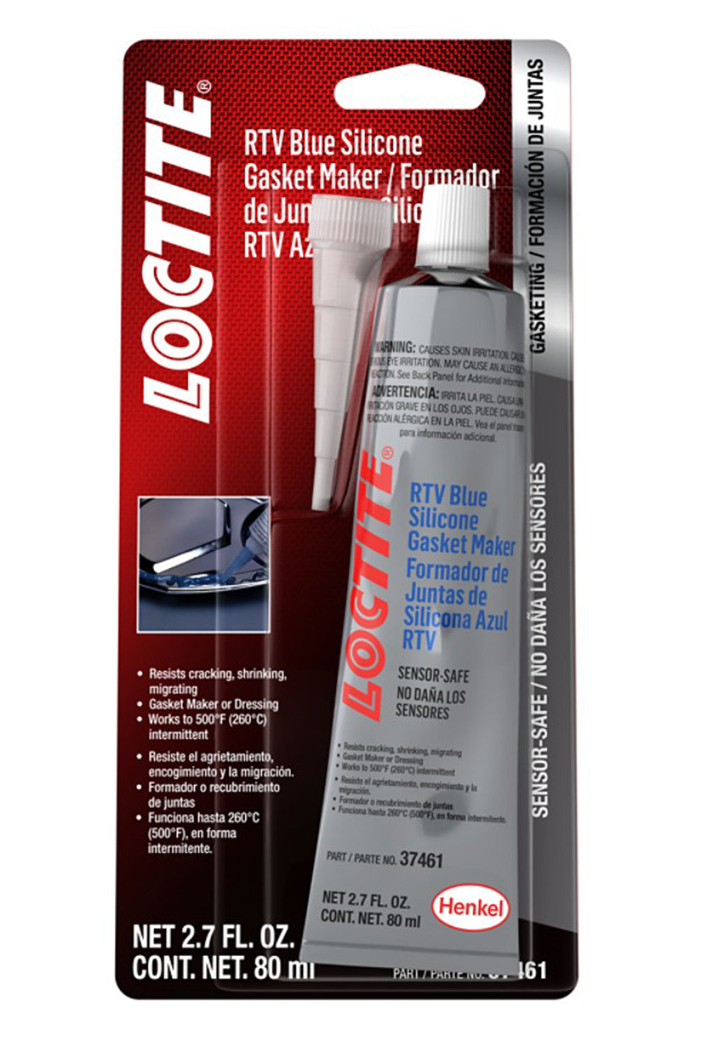 Loctite RTV Blue Silicone Sensor Safe 80ml/2.7oz
