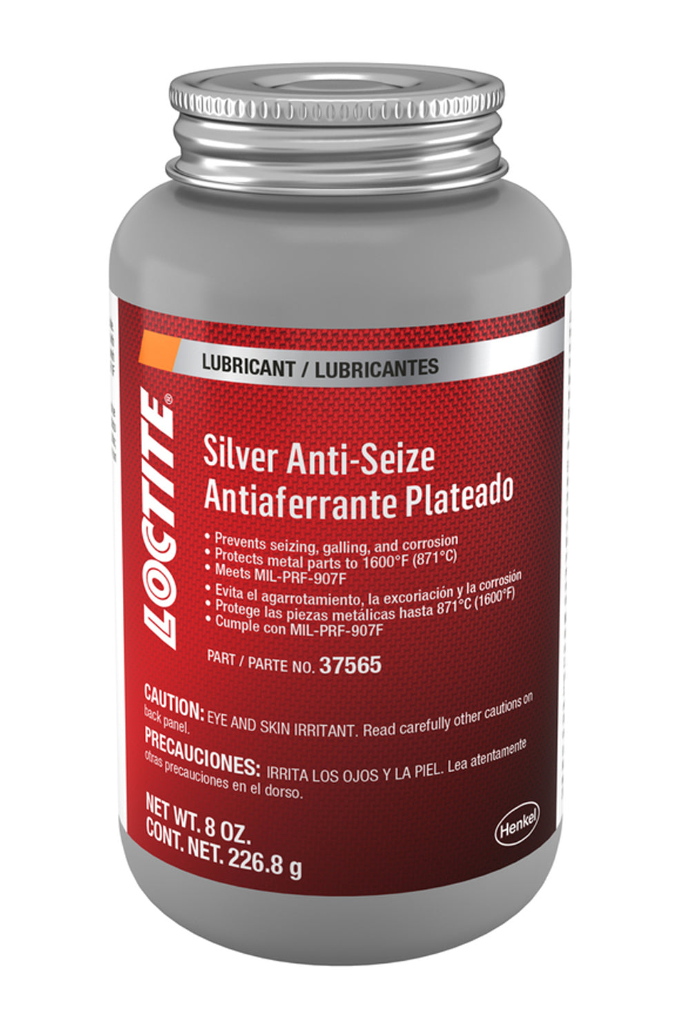 Loctite Silver Anti Seize Stick Brush Top Can 8oz