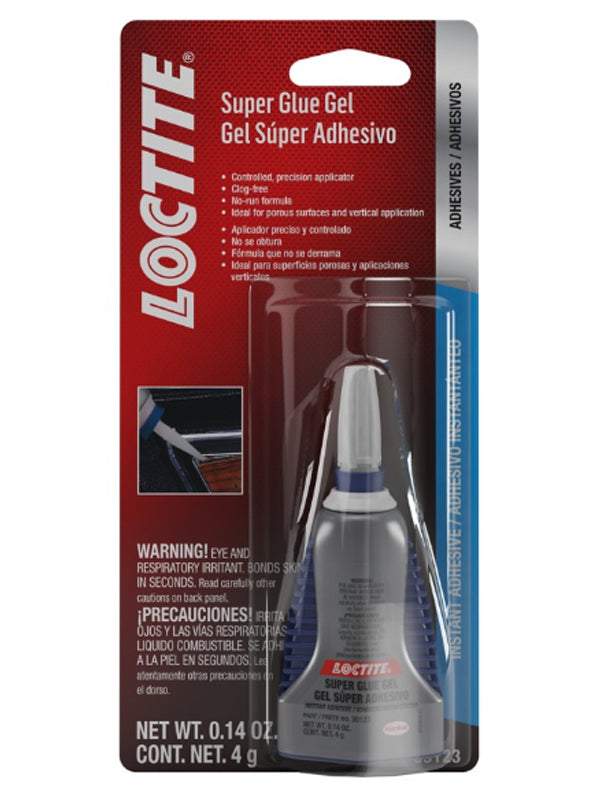 Loctite Quicktite Super Glue Gel 4g/.14oz