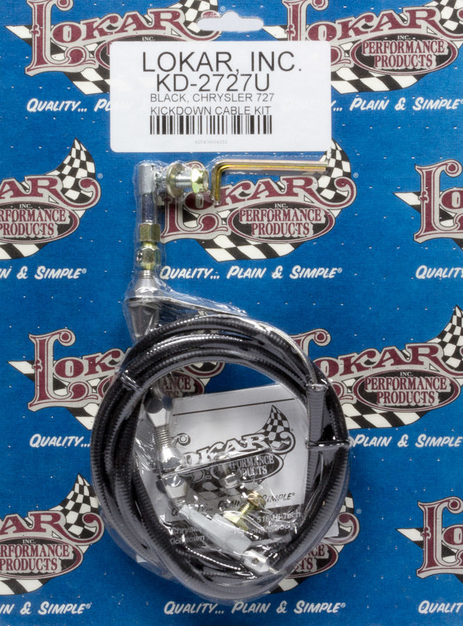 Universal Throttle Cable Chrysler 727 Black