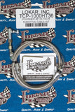 Lokar Hi-Tech Throttle Cable Kit 36in Stainless