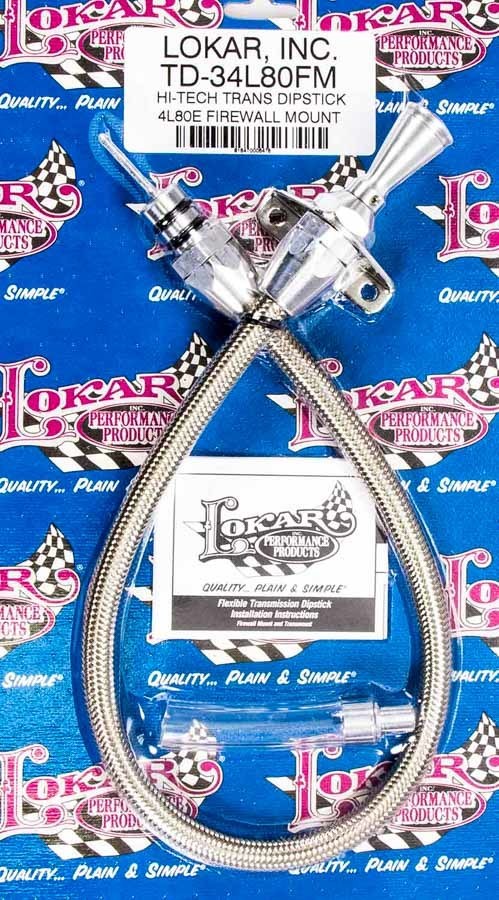 Lokar Hi-Tech Trans Dipstick 4L80E Firewall Mt.