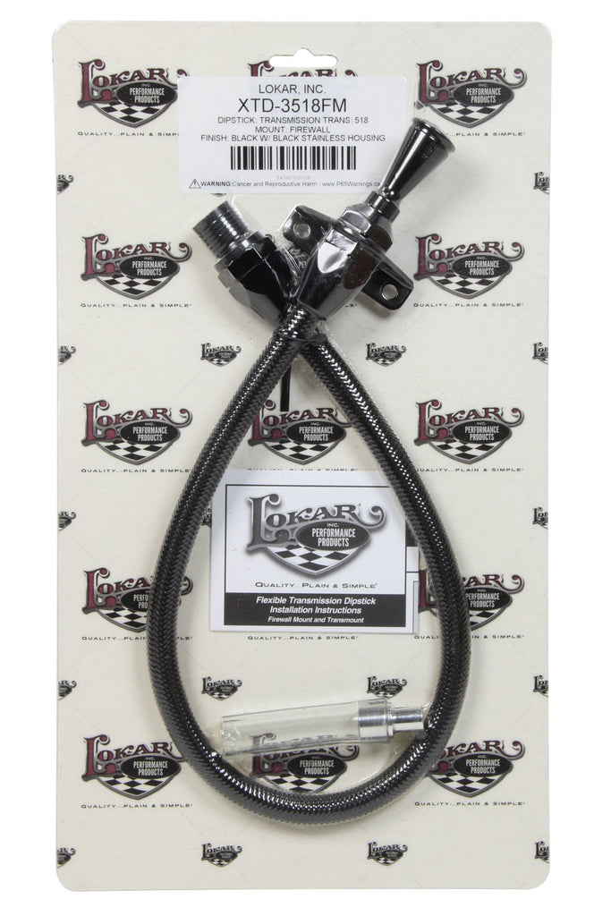 DIPSTICK TRANS 518 FIREW ALL MOUNT BLACK SS HOUSI