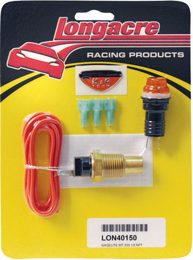 Longacre Gagelite Kit W/T 1/2in. NPT 230 Deg