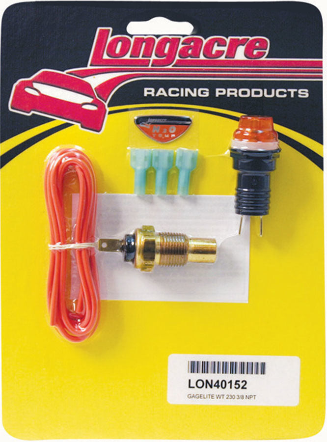 Longacre Gagelite Kit W/T 3/8in. NPT 230 Deg