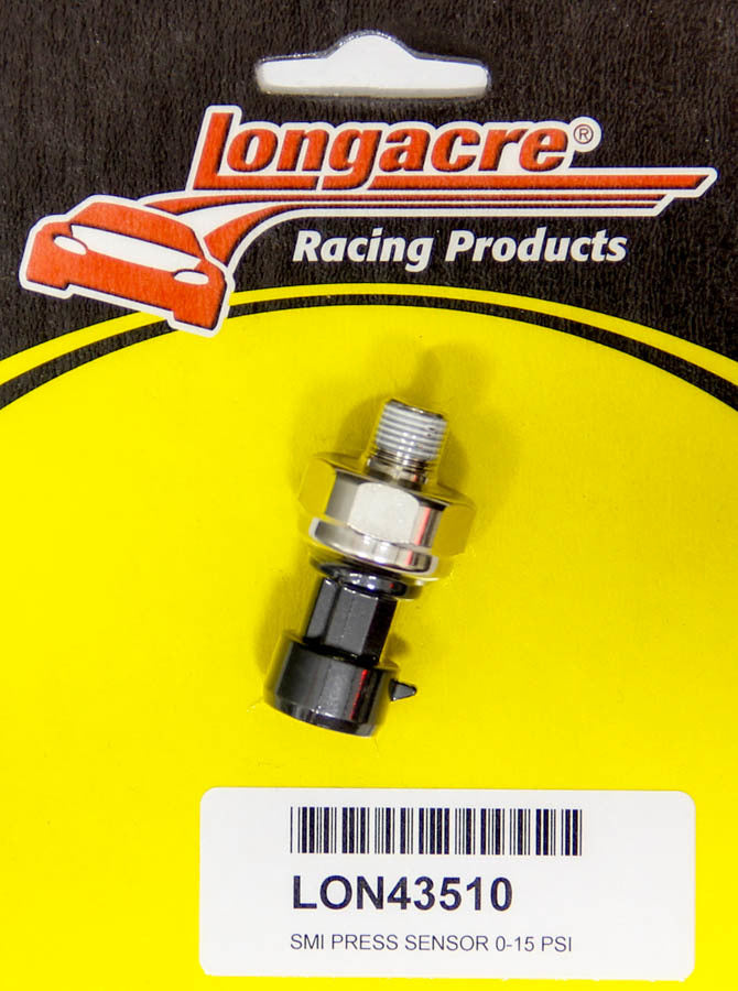 Longacre Pressure Sensor 0-15psi w/out QD Lead