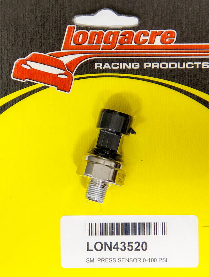 Longacre Pressure Sensor 0-100psi w/out QD Lead