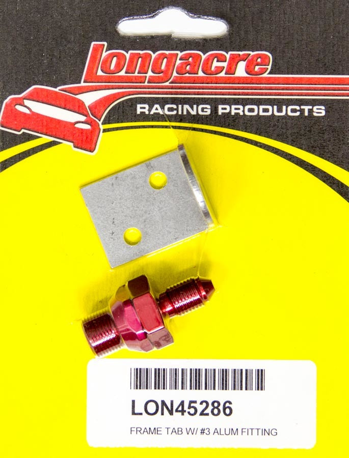 Longacre Brake Fitting w/Tab #3-3/16in Bulkhead