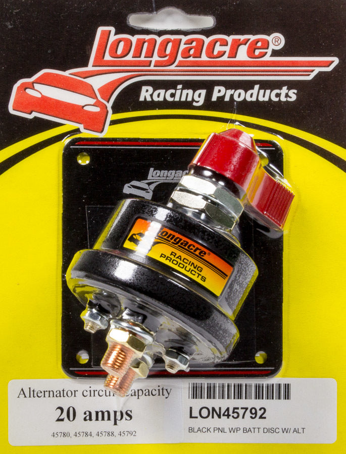 Longacre Battery Disc. Switch HD 4 Post Weatherproof