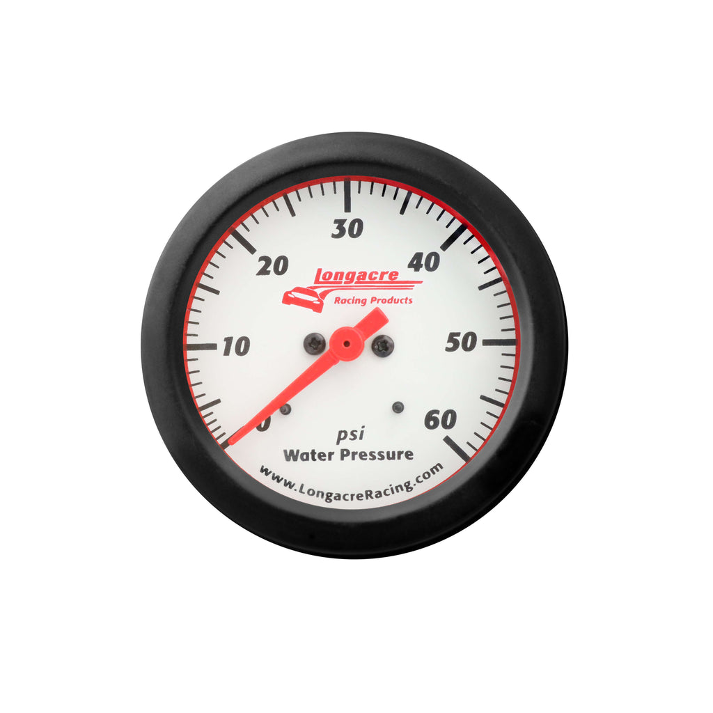 Longacre Gauge Sportsman Water Pressure 0-60psi