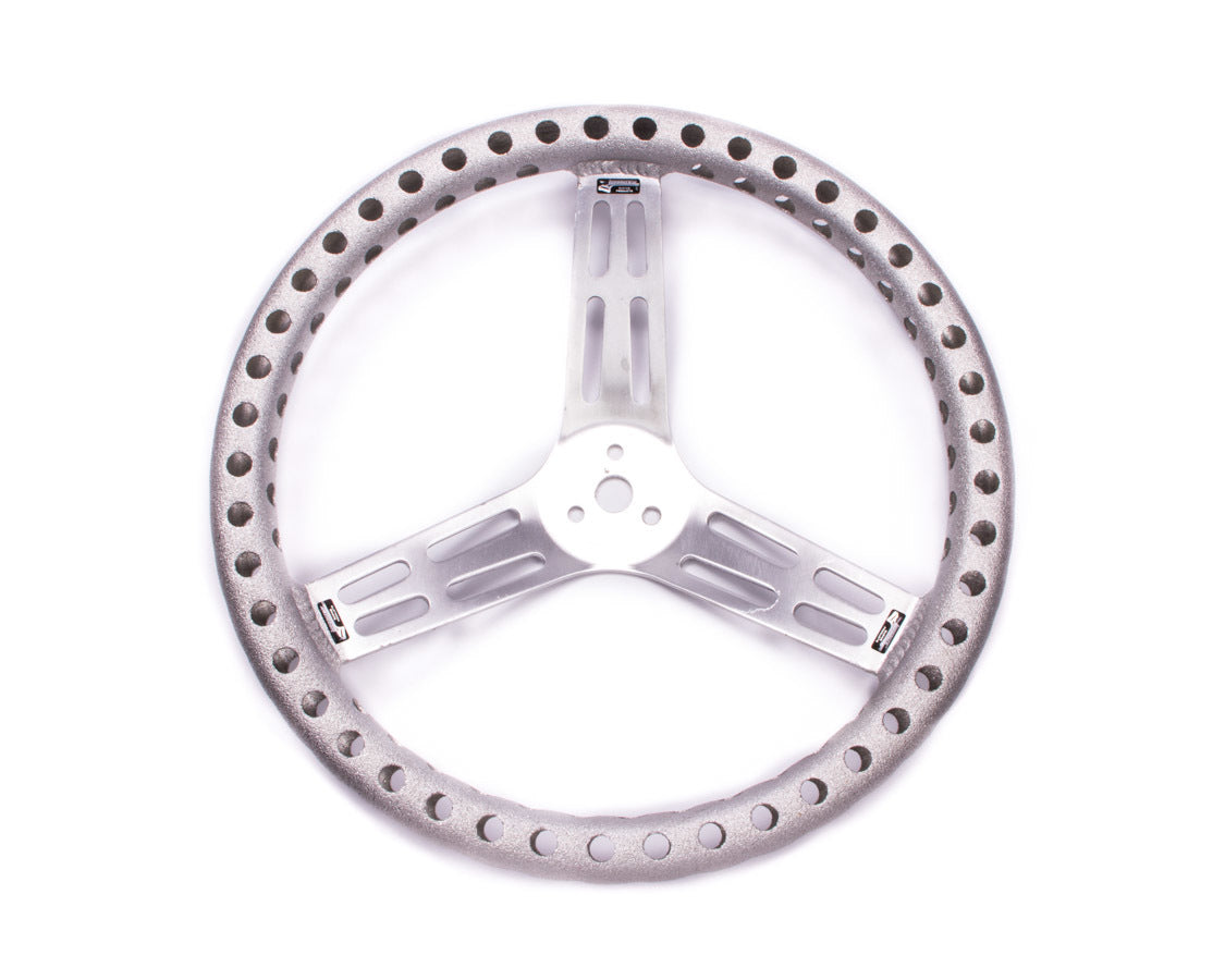 Longacre Steering Wheel 15in Dished & Drilled