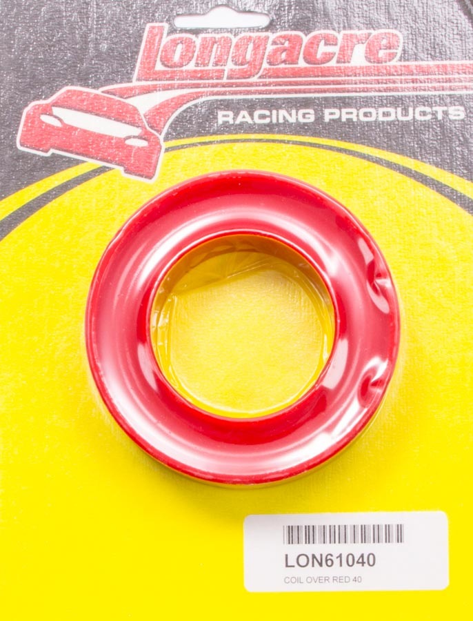 Longacre Coil Over Spring Rubber Red 40