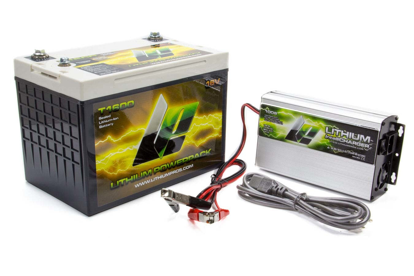 Lithium Pros Lithium-Ion Power Pack and Charger Kit