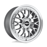 R155 19X8.5 5X112 GL-SLVR-MACH 45MM