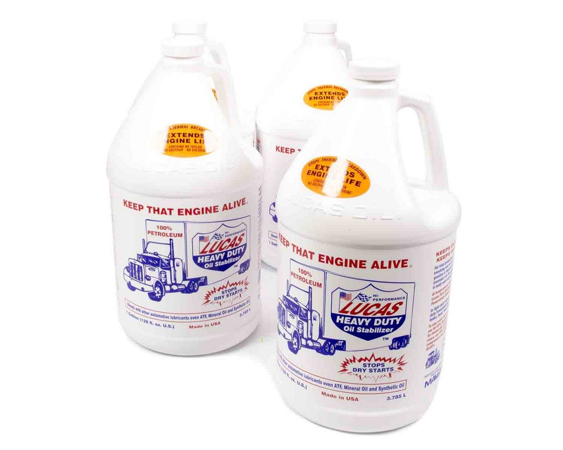 Lucas Oil Products H/D Oil Stabilizer Case/4-Gal
