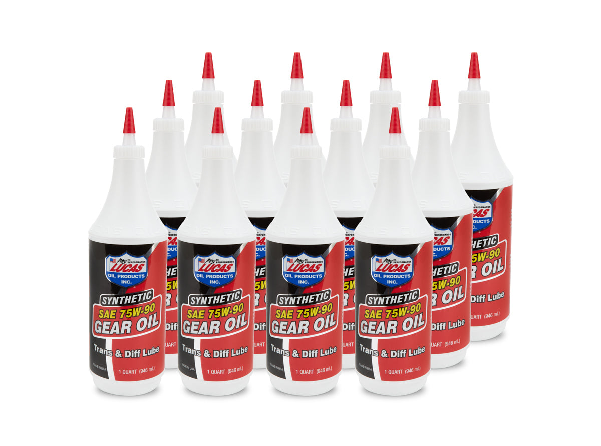 Lucas Oil Products 75w90 Trans/Diff Lube Case/12