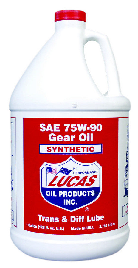 Lucas Oil Products 75w90 Synthetic Gear Oil 1 Gal