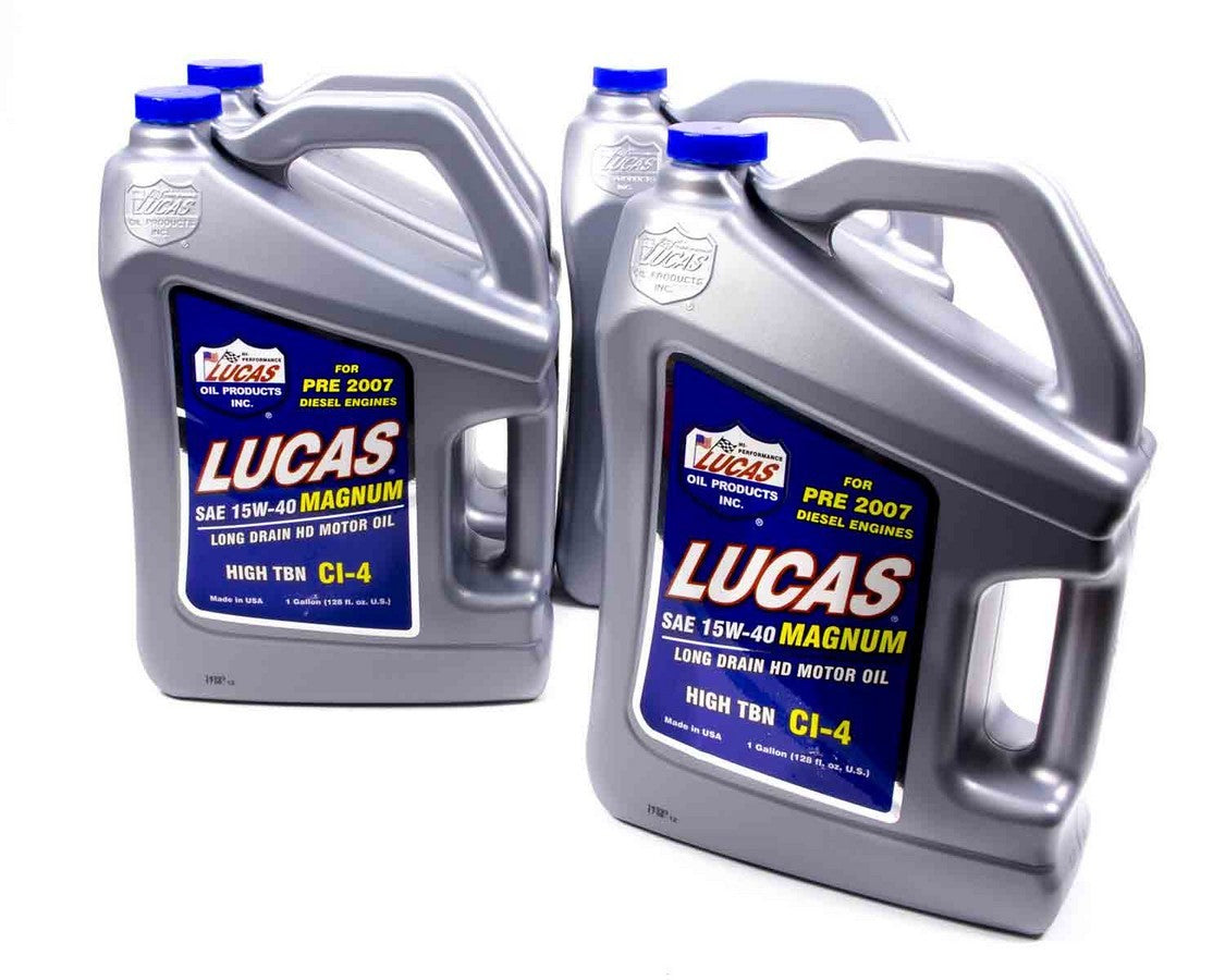 Lucas Oil Products 15w40 Magnum Oil 4x1Gal