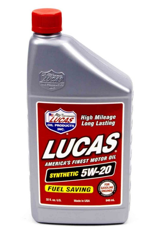 Lucas Oil Products Synthetic 5w20 Oil 1 Qt