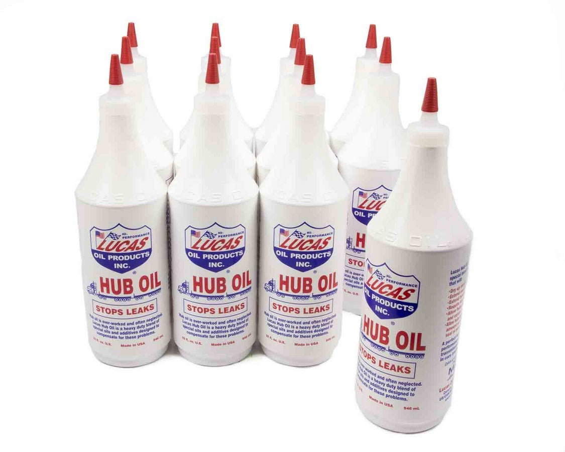 Lucas Oil Products Hub Oil 12x32 Ounce