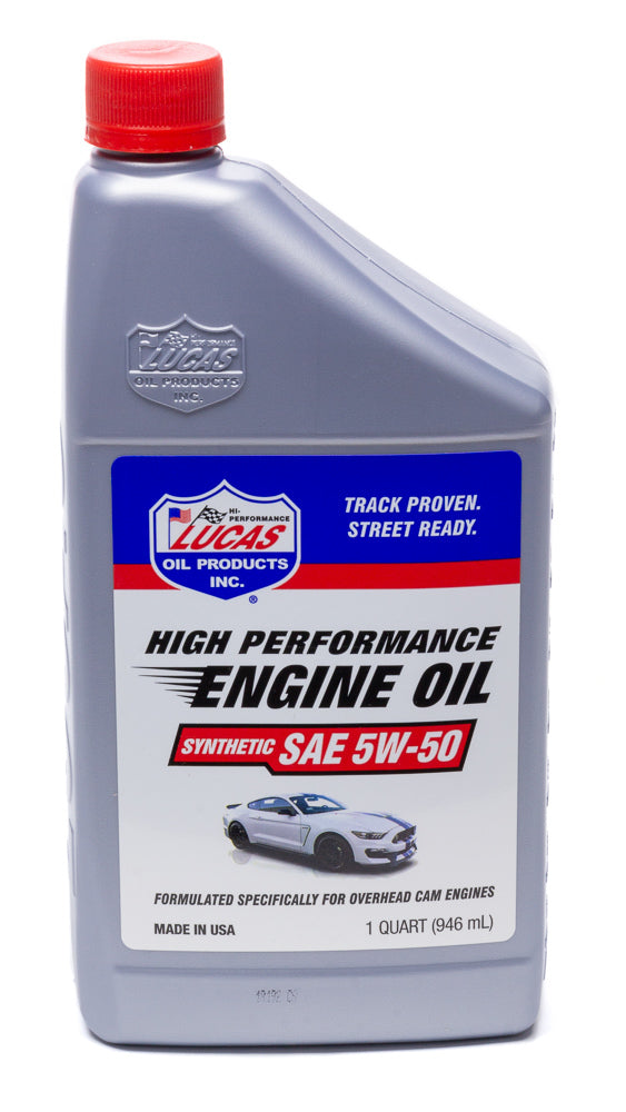 Lucas Oil Products Synthetic SAE 5w50 Oil 1 Quart