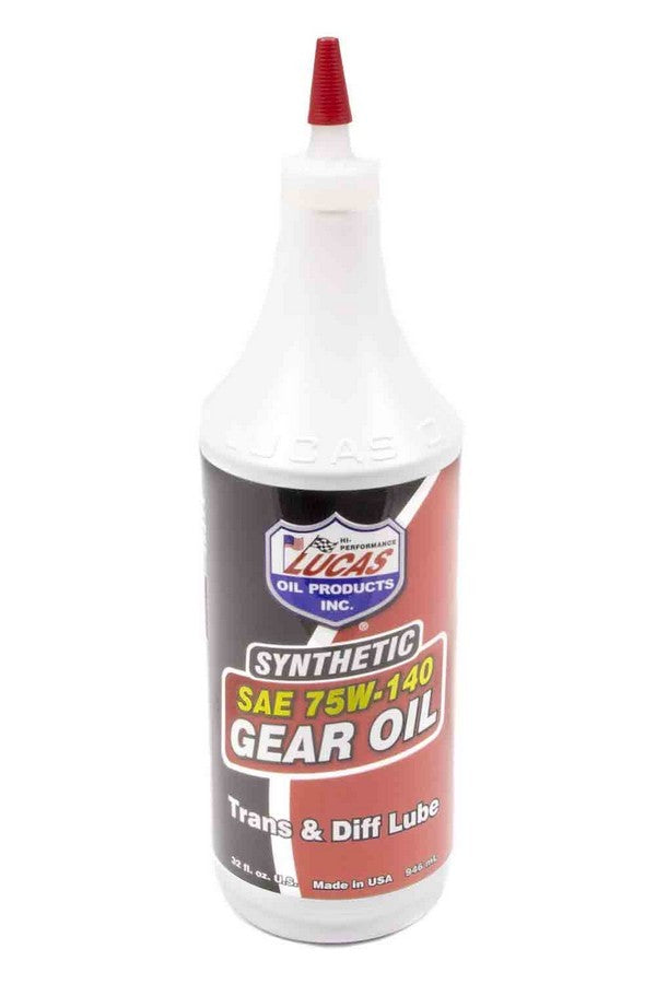 Lucas Oil Products 75w140 Synthetic Gear Oil 1 Qt