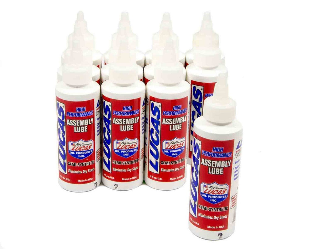 Lubricante de ensamblaje Lucas Oil Products, 12 unidades de 4 oz