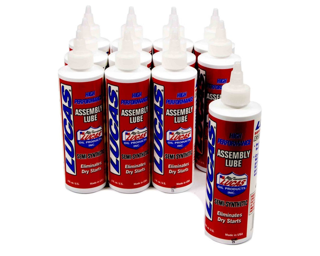 Lubricante de ensamblaje Lucas Oil Products, 12 x 8 oz