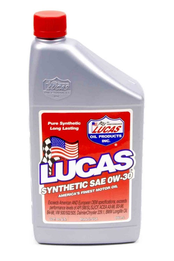 Lucas Oil Products Synthetic 0w30 Oil 1 Qt