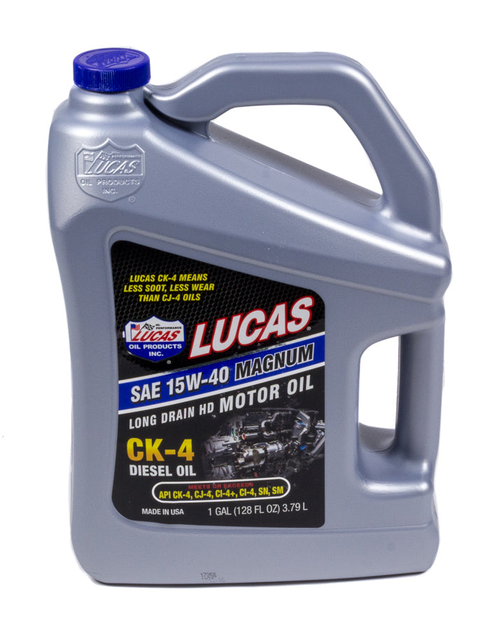 Lucas Oil Products SAE 15W40 Diesel Oil 1 Gallon