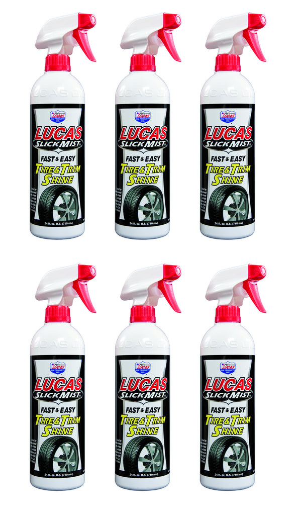 Lucas Oil Products Slick Mist Tire & Trim Shine 6x24oz