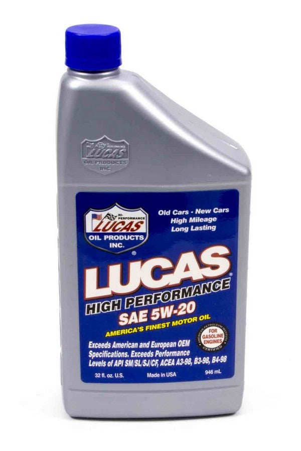 Lucas Oil Products SAE 5w20 Motor Oil 1 Quart