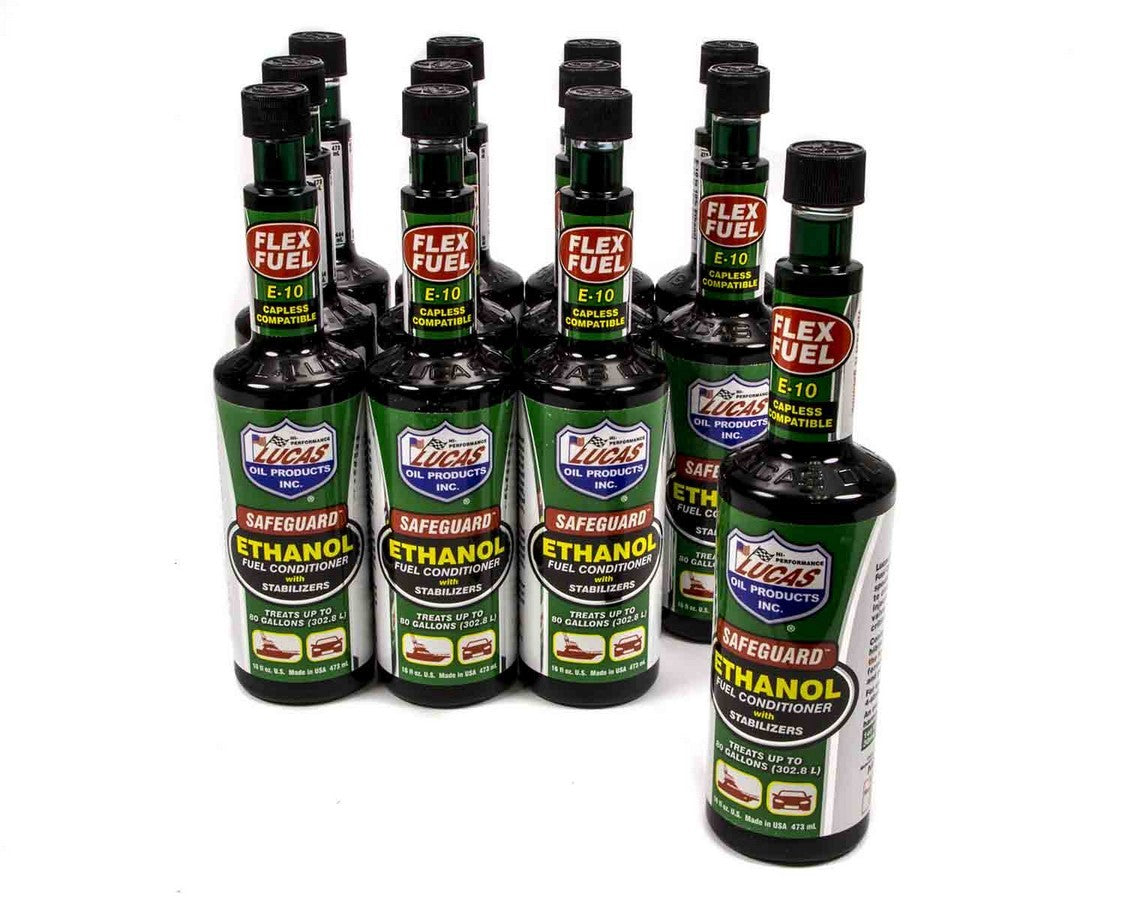 Lucas Oil Products Safegaurd Ethanol Fuel Conditioner 12x16oz