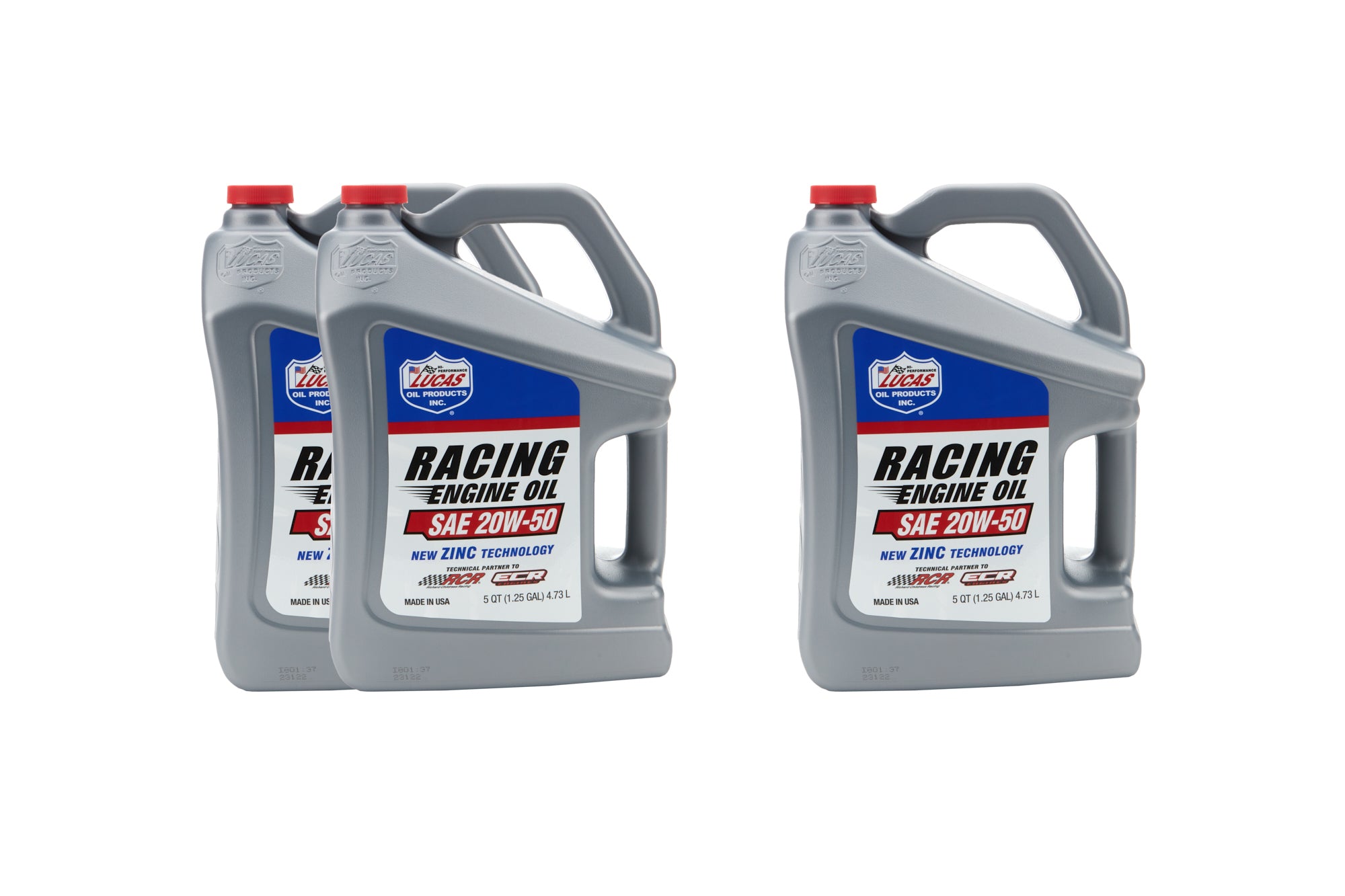 Lucas Oil Products SAE 20w50 Racing Oil Case 3X5 Quart Bottle