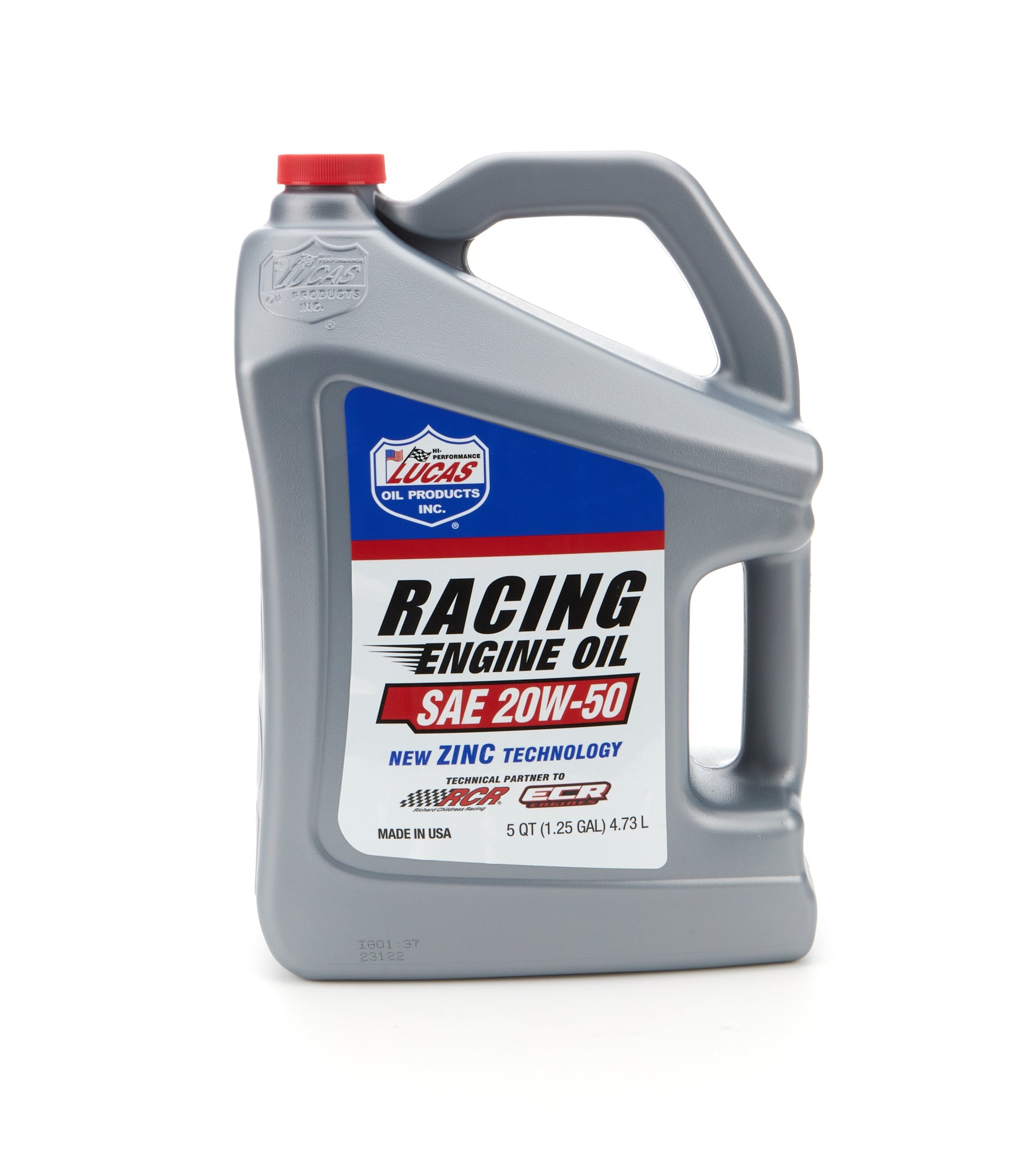 Lucas Oil Products SAE 20w50 Racing Oil 5 Quart Bottle