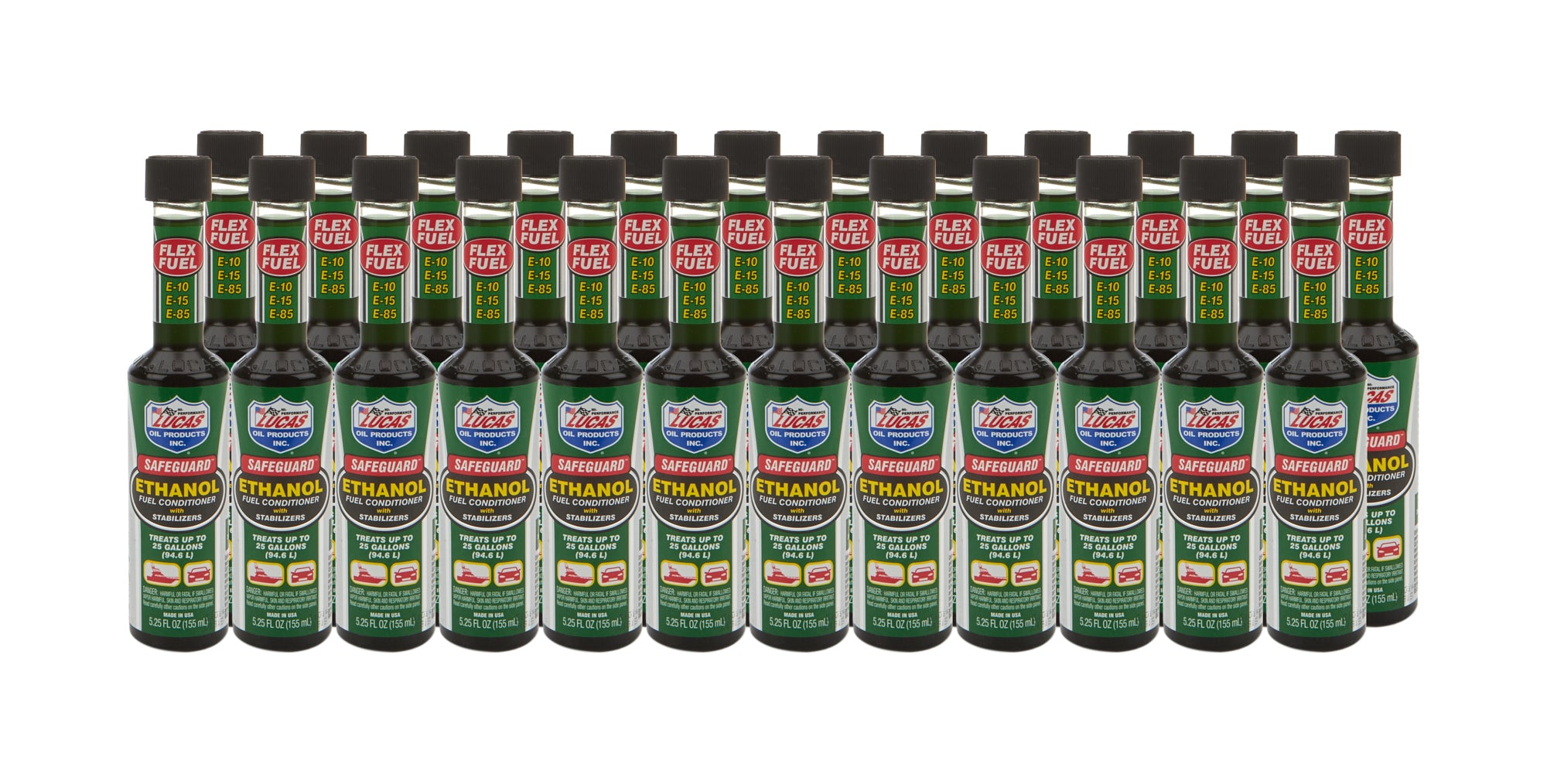 Lucas Oil Products Safeguard Ethanol Fuel S tabilizer Case 24x5.25oz