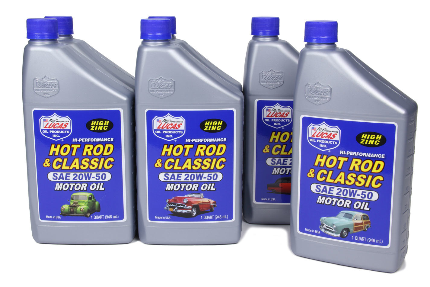 Lucas Oil Products 20w50 Petroleum Oil 6x1 Qt