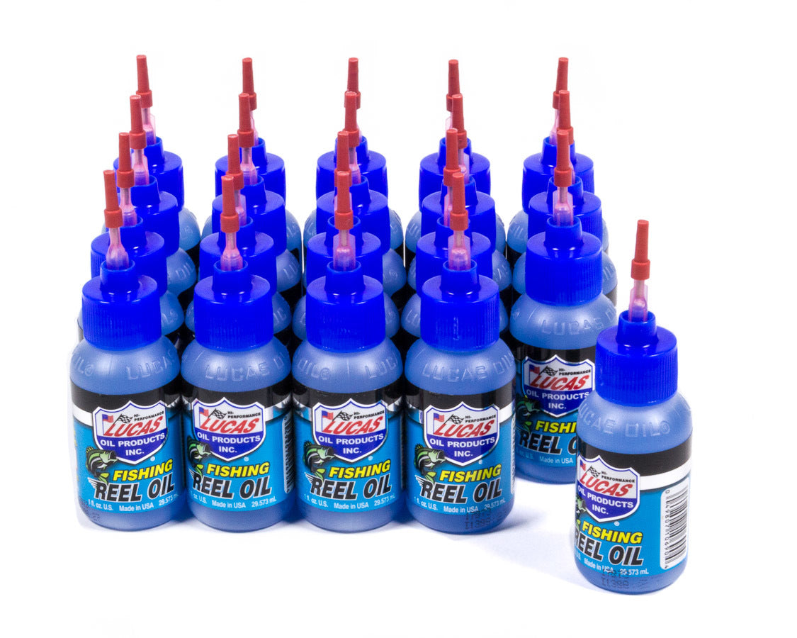 Lucas Oil Products Fishing Reel Oil Case 20 x 1 Ounce