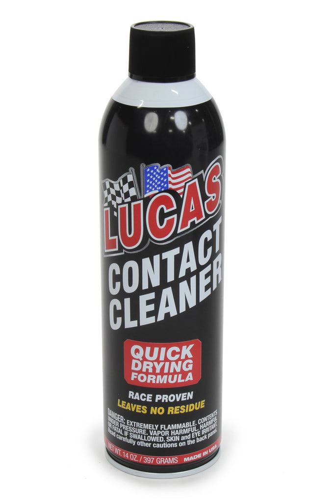 Limpiador de contactos en aerosol Lucas Oil Products, lata de 14 onzas